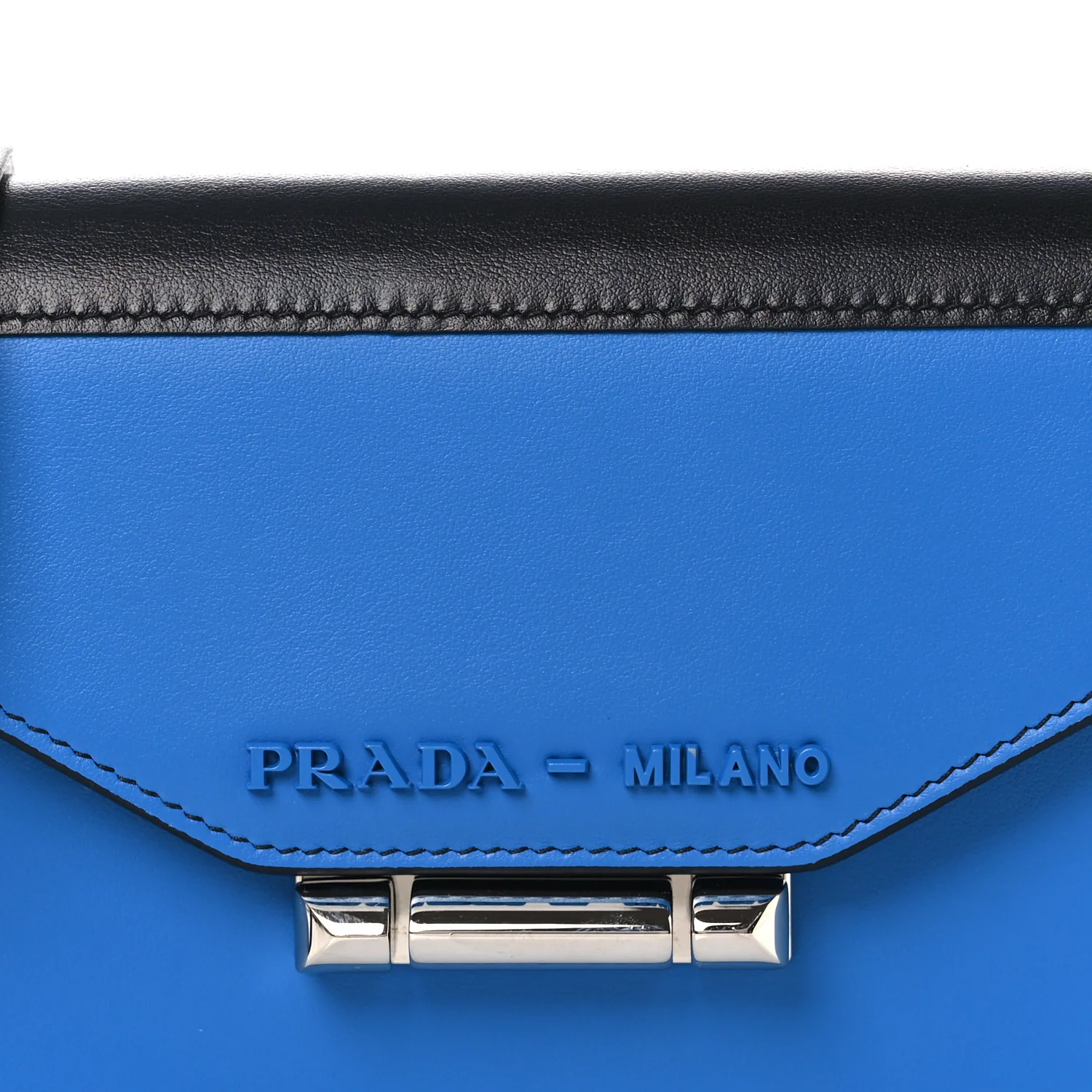 City Calf Bi-Color Sybille Mini Crossbody Bag Marea Black - Top Club