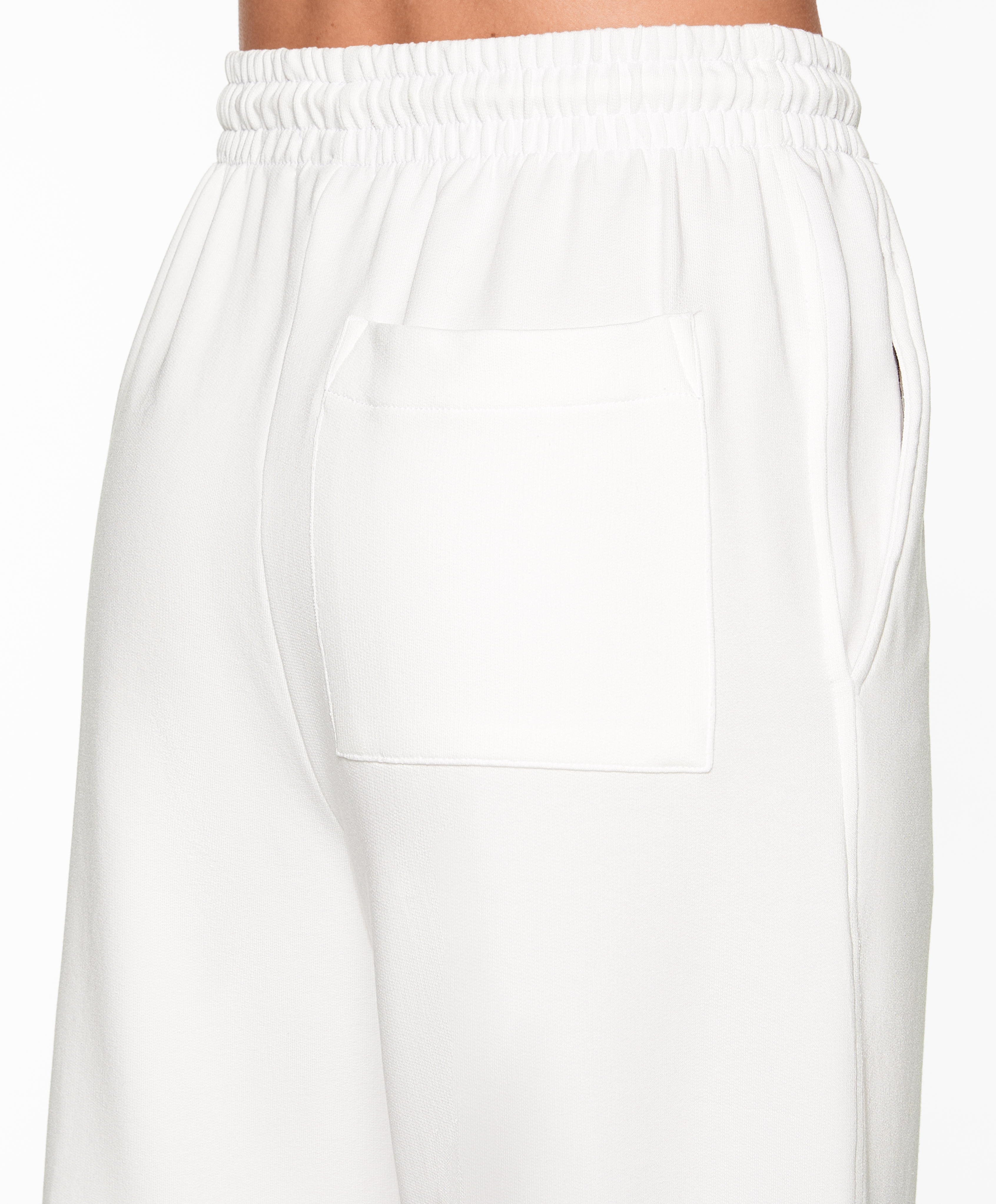 OYSHO Relaxed straight-leg trousers with cotton and modal