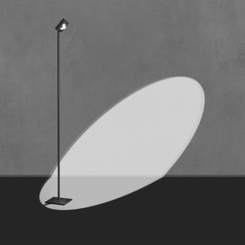 JAKE VLOERLAMP ZWART