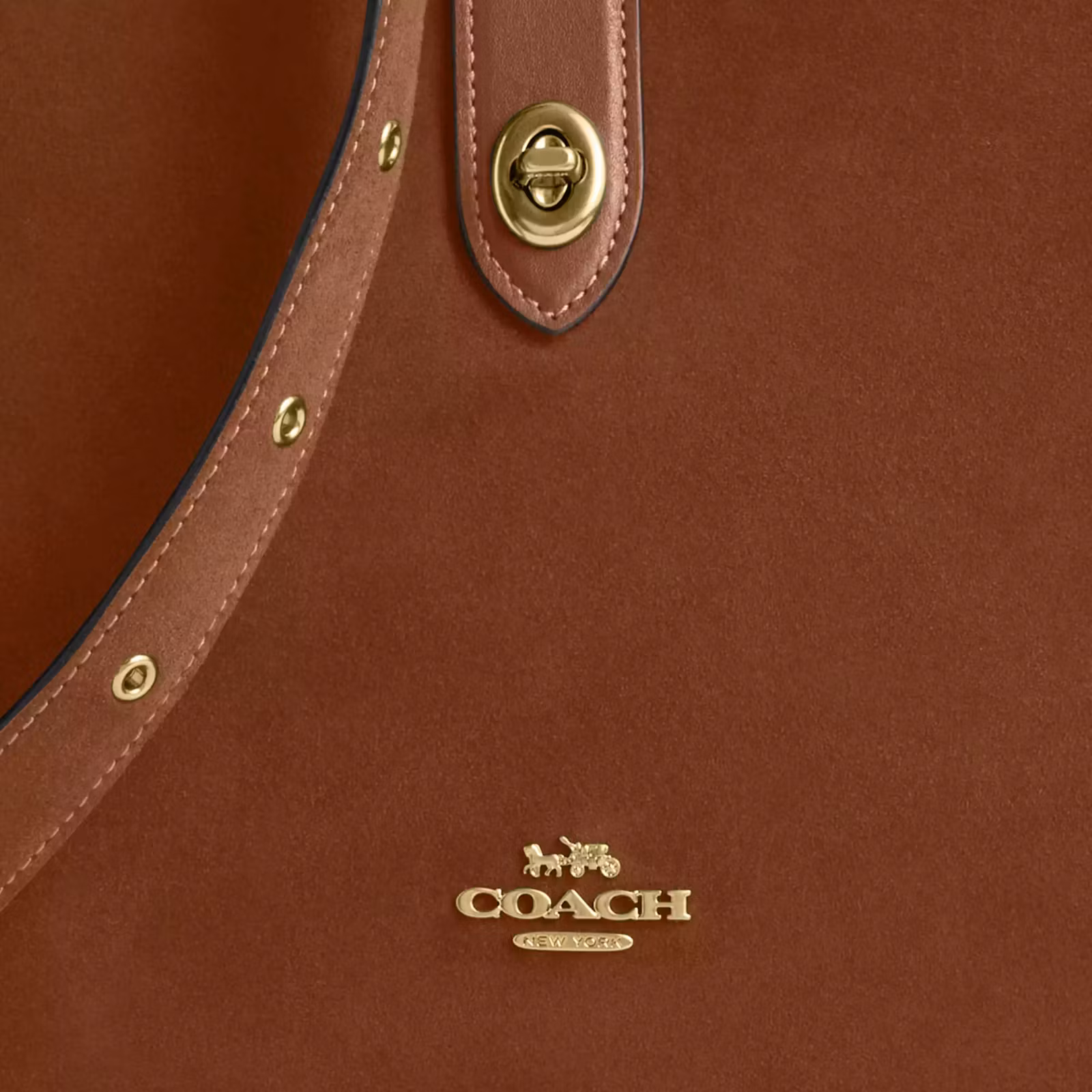 COACH Hadley Convertible Crossbody Bag In Suede