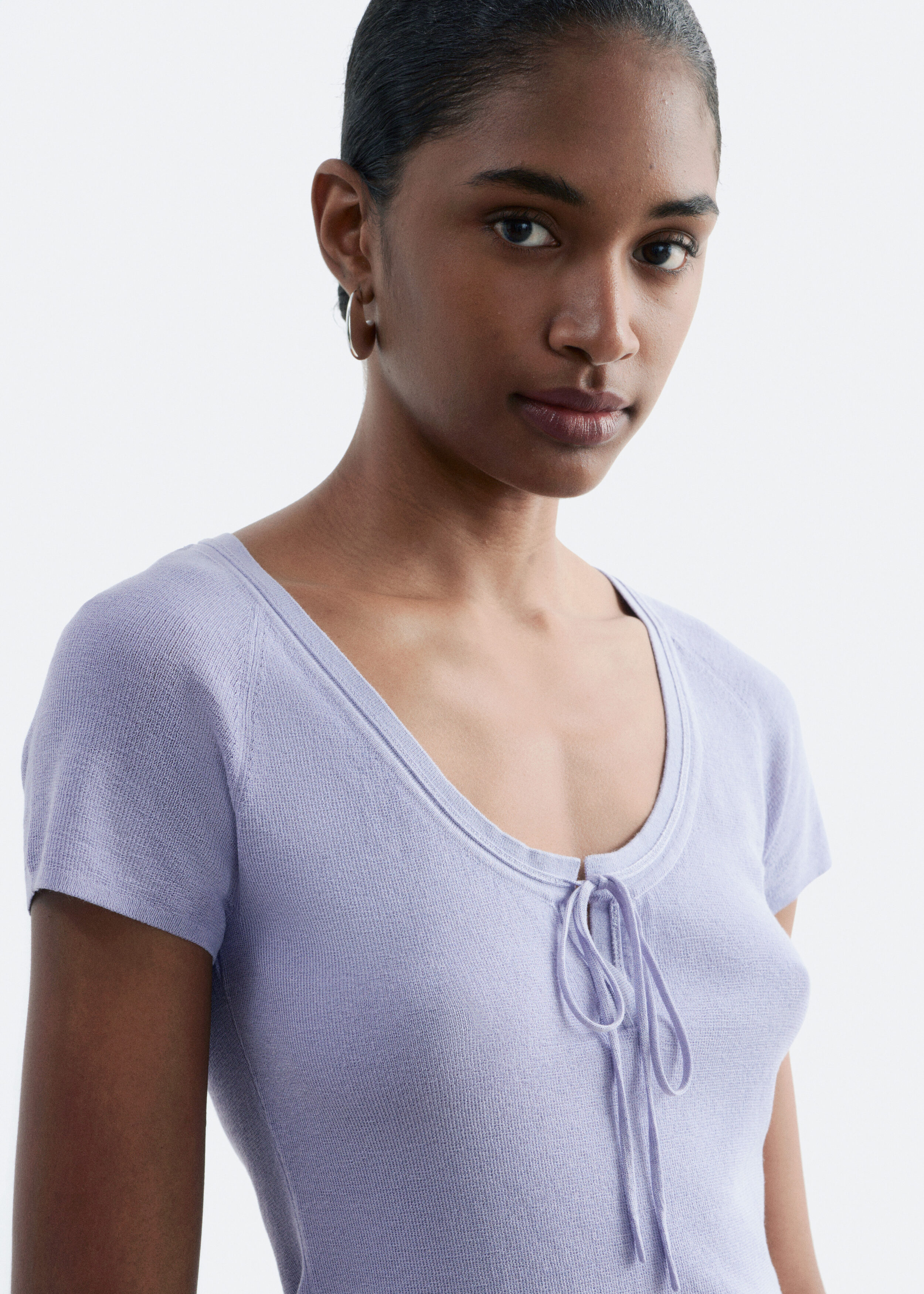 & Other Stories TIE-FRONT TOP