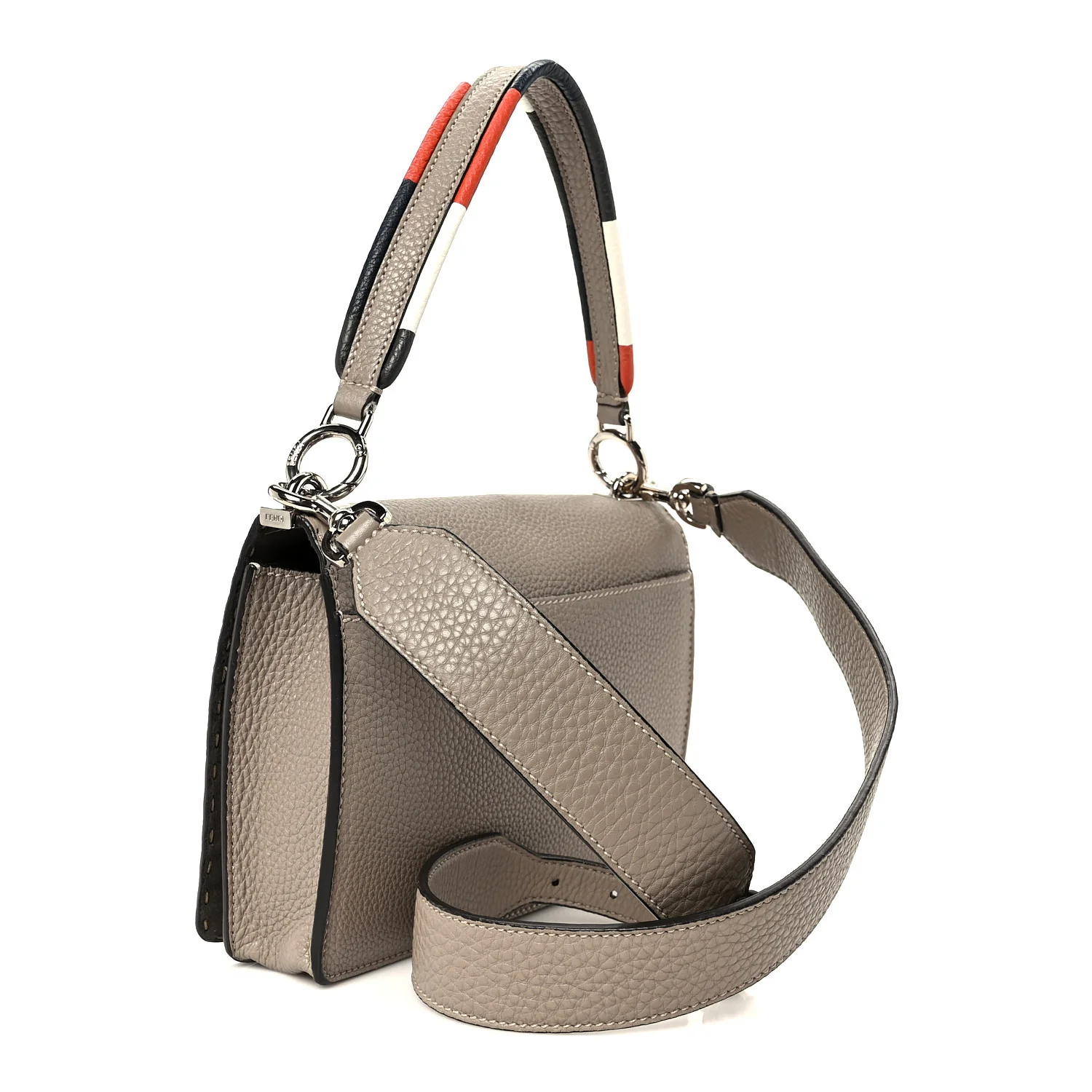 Cuoio Romano Selleria Piping Messenger Bag Corda Multicolor