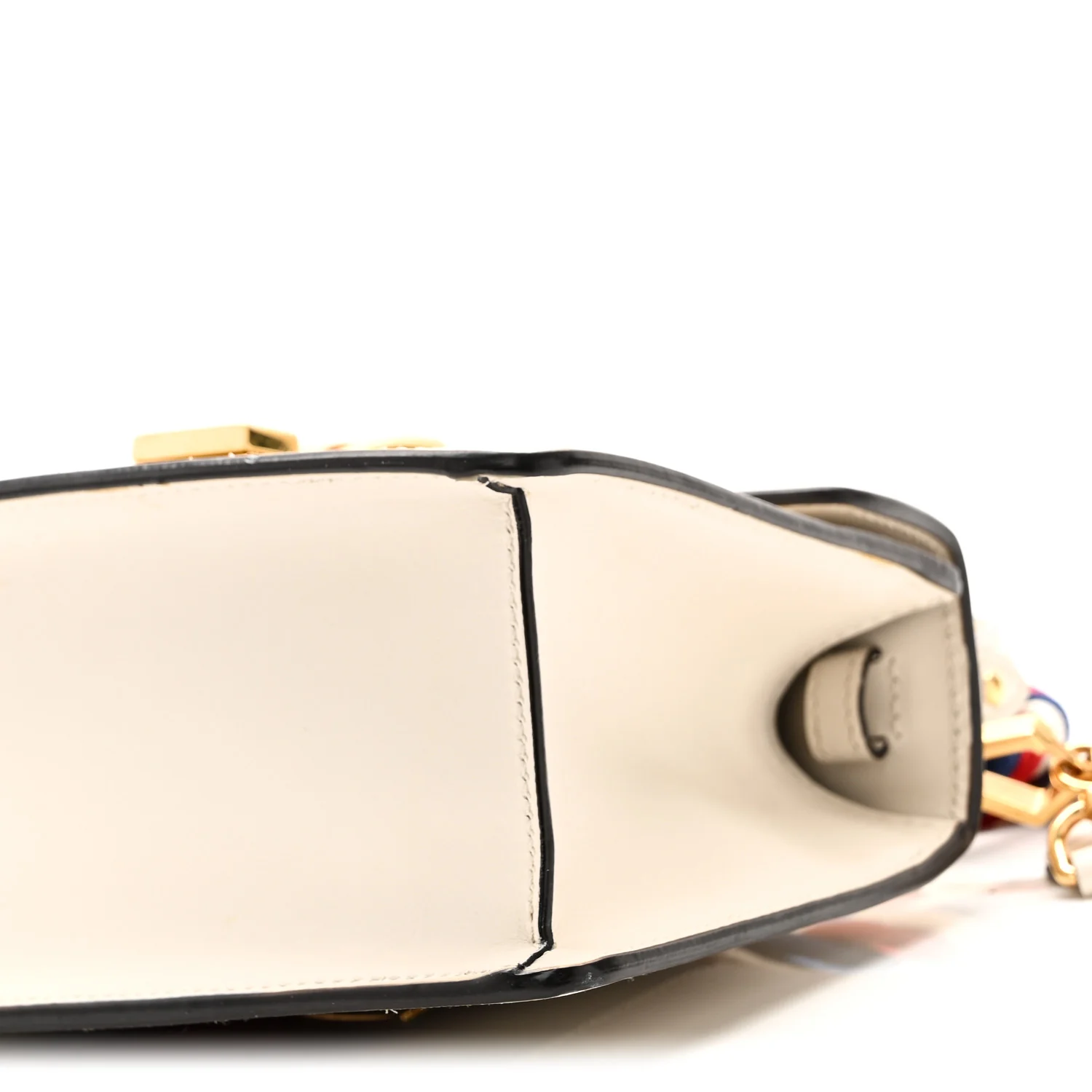 Calfskin Mini Sylvie Top Handle Bag White - Top Club