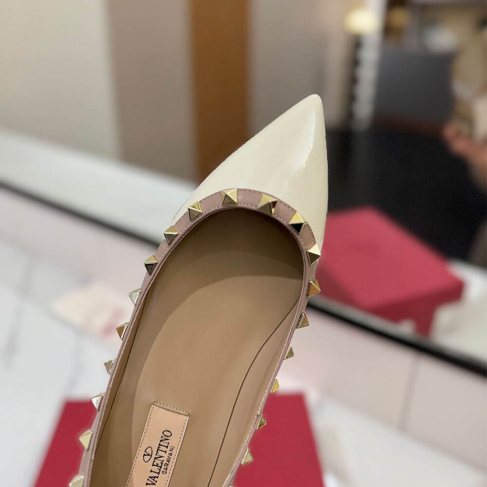 VALENTINO ROCKSTUD BALLET FLAT - Top Club