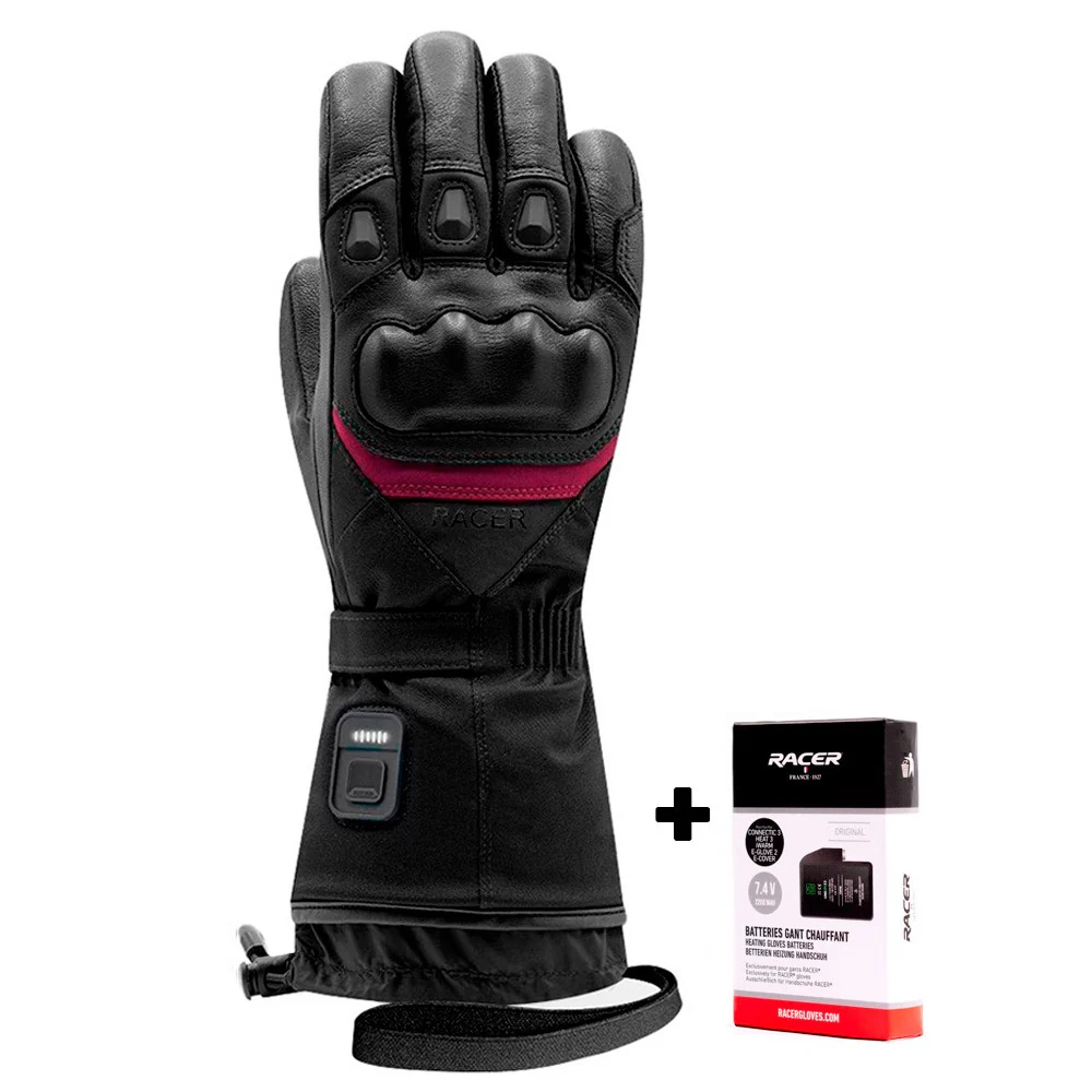 RACER HEAT 5 - NEGRO / ROJO