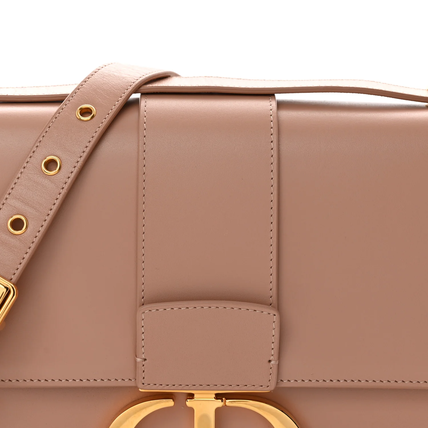 Box Calfskin 30 Montaigne Flap Bag Rose Des Vents - Top Club
