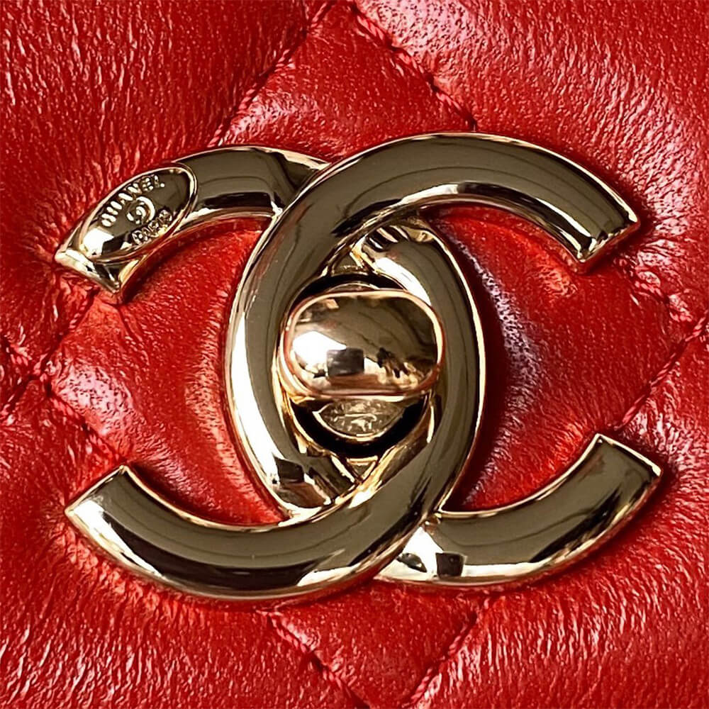 CHANEL Mini Flap Bag with Top Handle(HIGH-END GRADE) - Top Club