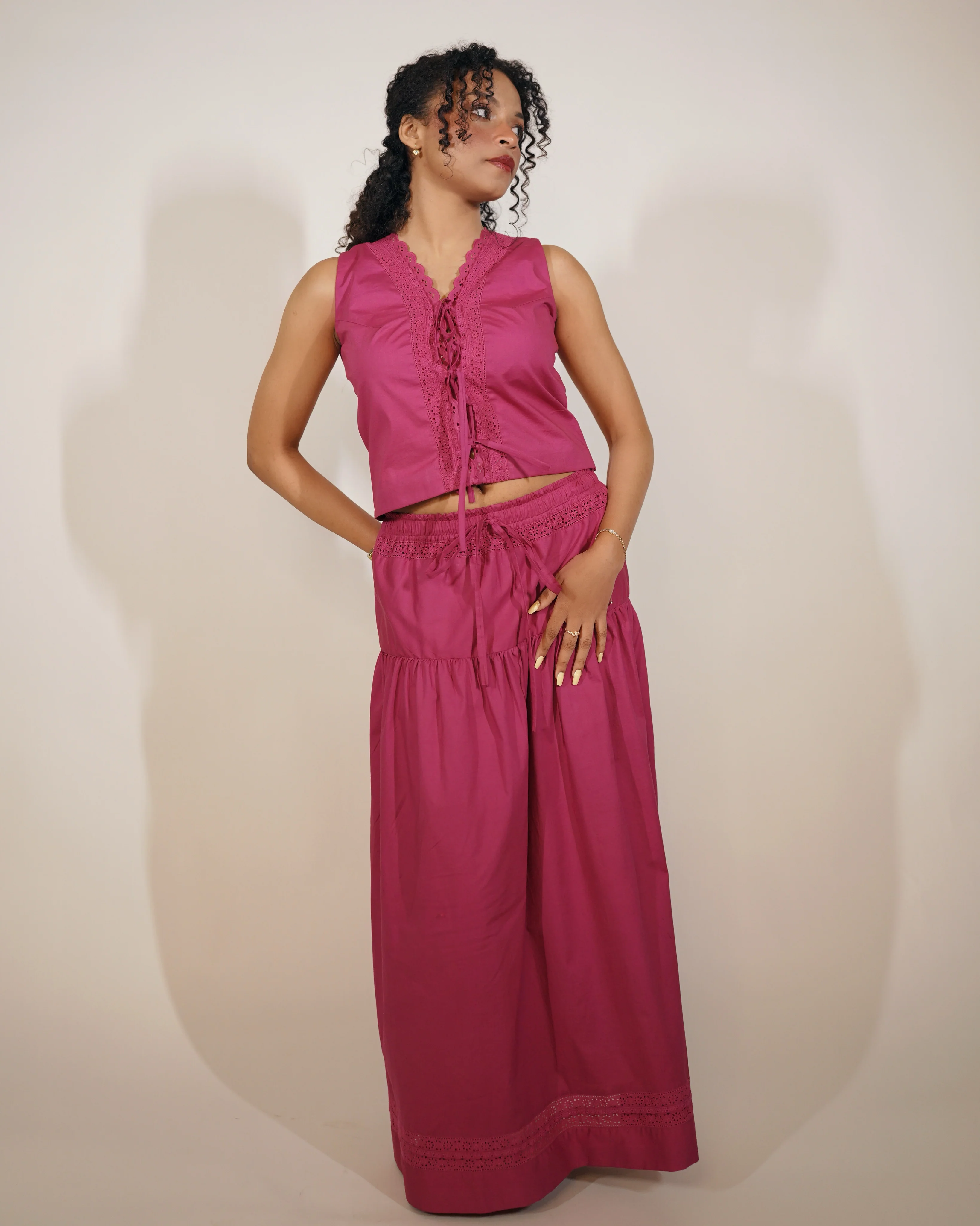 Berry Skirt Set - XYPARS