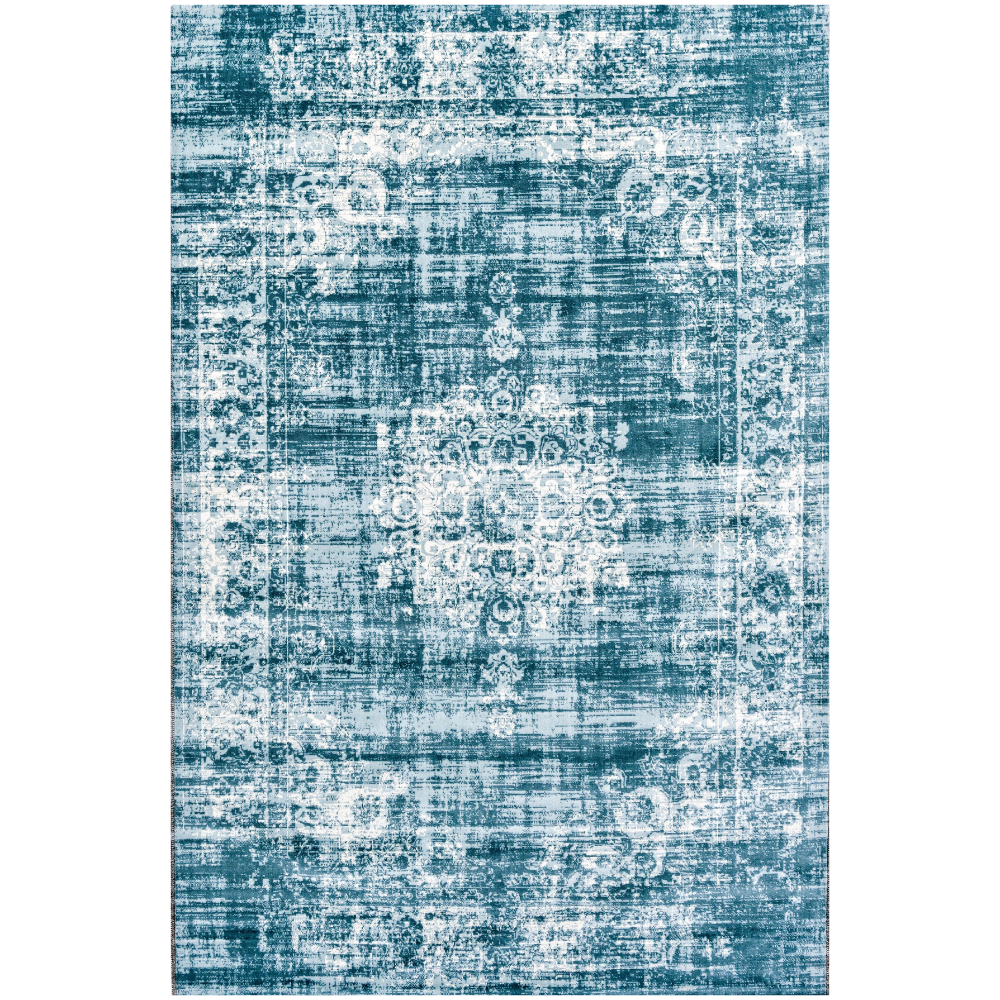 Vloerkleed light blue 80x150 cm