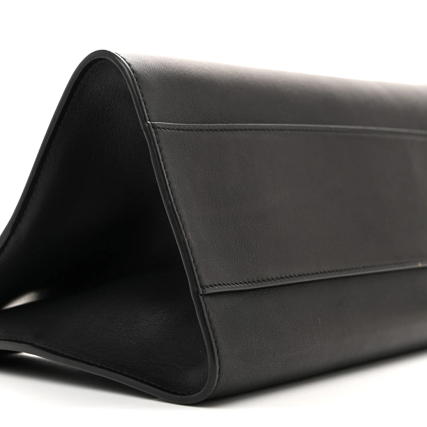 Smooth Calfskin Peggy Bag Black - Top Club