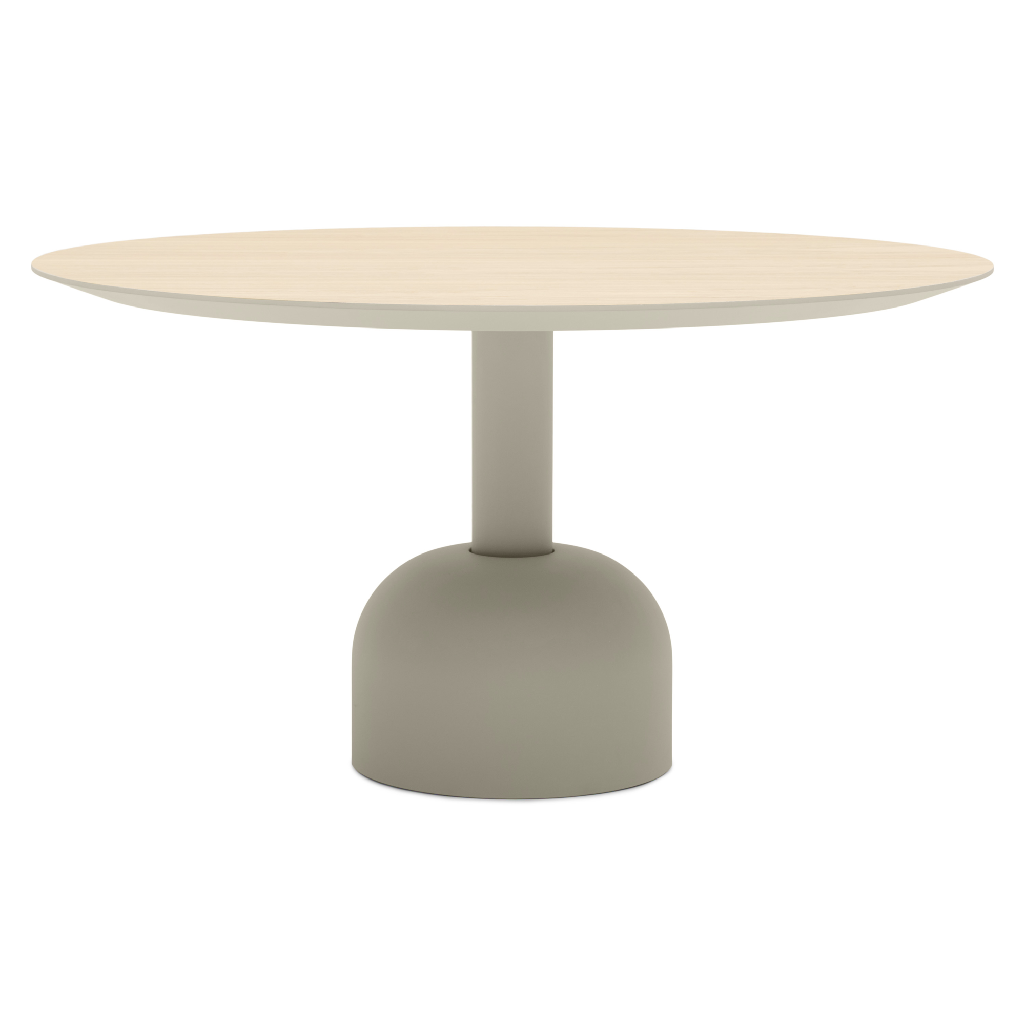 Eettafel Illo Flamed Oak Creta Ø140 cm