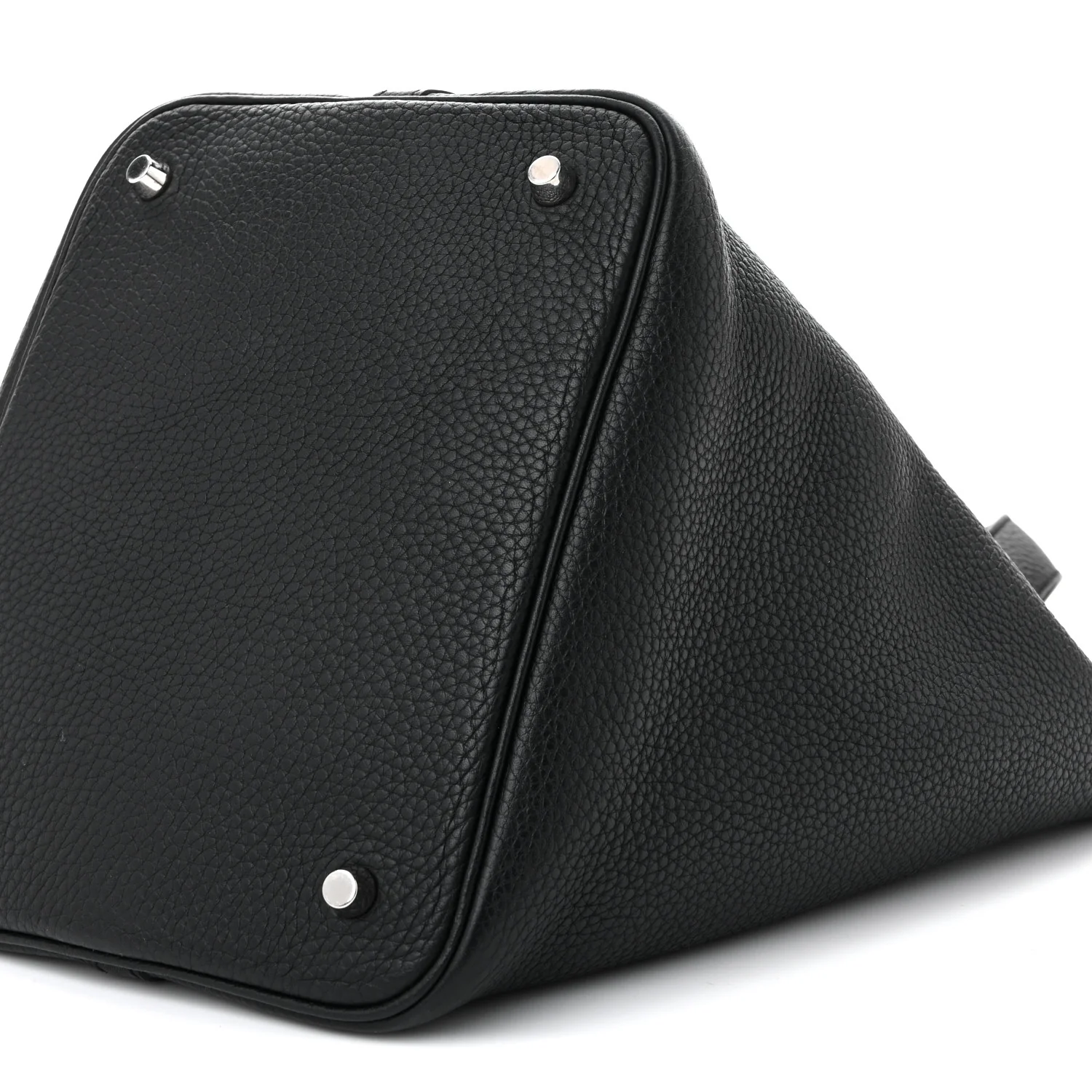 Taurillon Clemence Picotin Lock 22 MM Black - Top Club