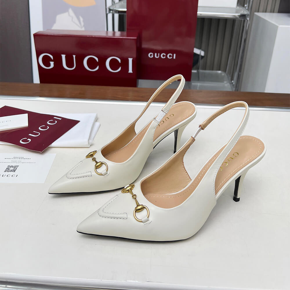 Gucci Women s slingback pump with Horsebit - Top Club