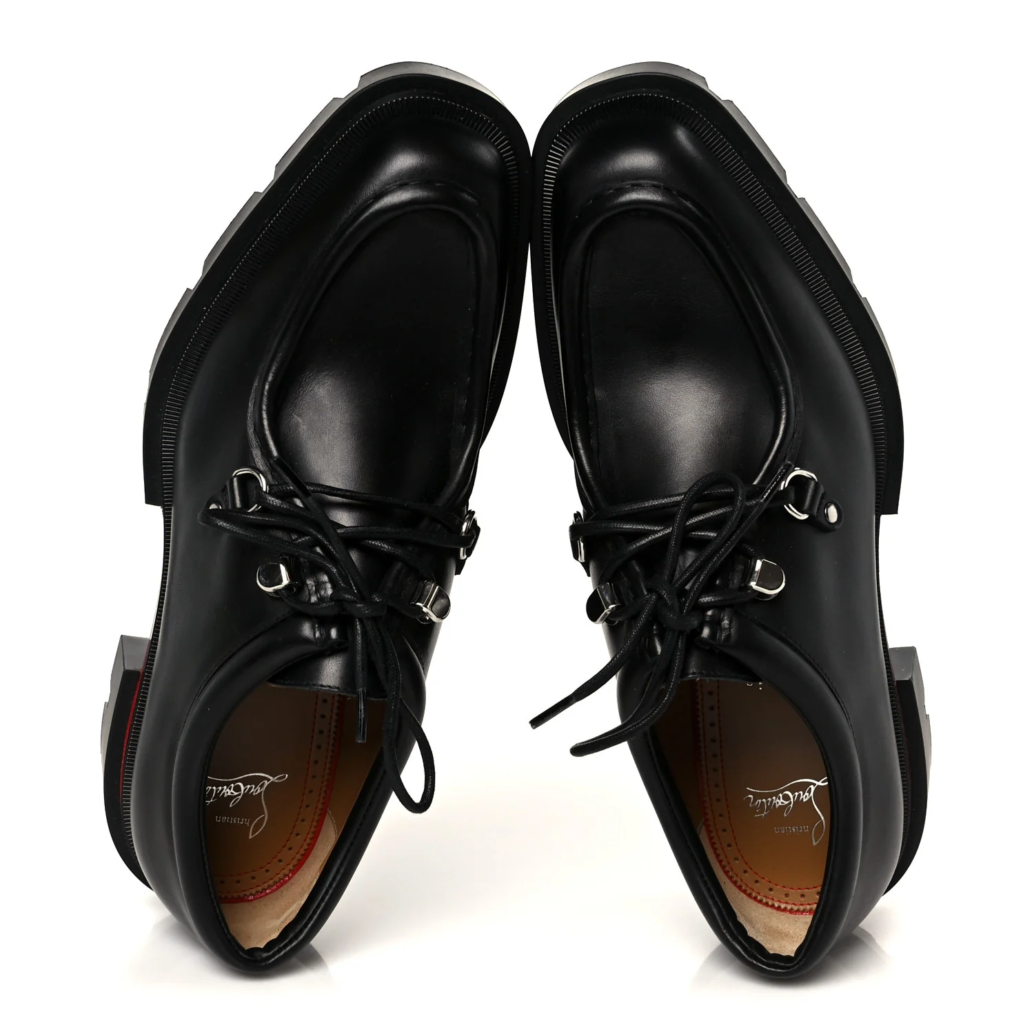 Calfskin Our Pabelito Mens Leather Derby 43.5 Black