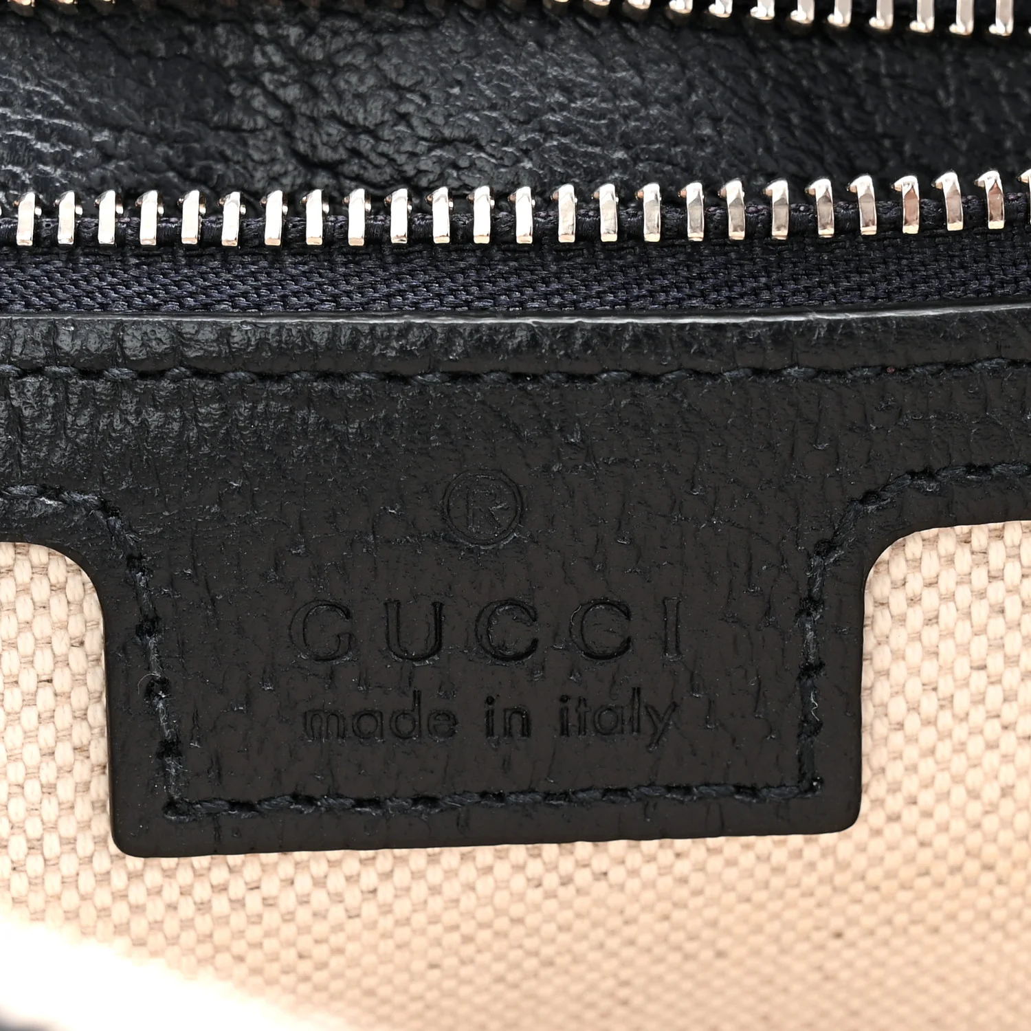 GG Supreme Monogram Textured Dollar Calfskin Web Studded Mini Ophidia Flap Shoulder Bag Beige Blue - Top Club