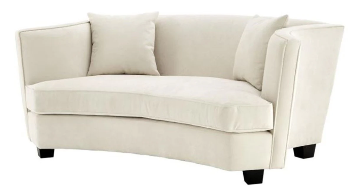 Designer sofa natural color 178 x 107 x H. 72.5 cm - luxury collection