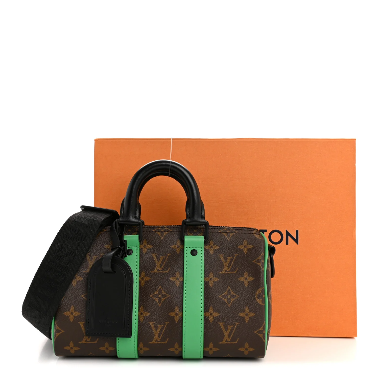 Monogram Macassar Keepall Bandouliere 25 Minty Green - Top Club