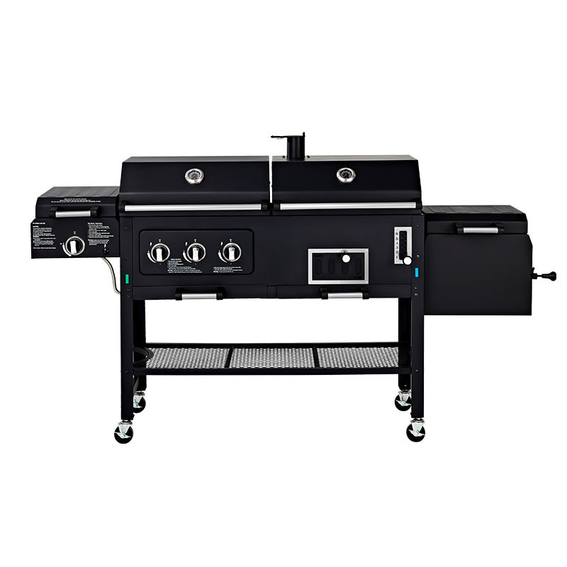 Commercial Gas & Charcoal BBQ Grill Outdoor