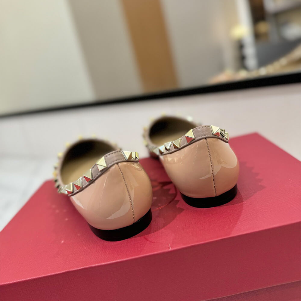 VALENTINO ROCKSTUD BALLET FLAT - Top Club
