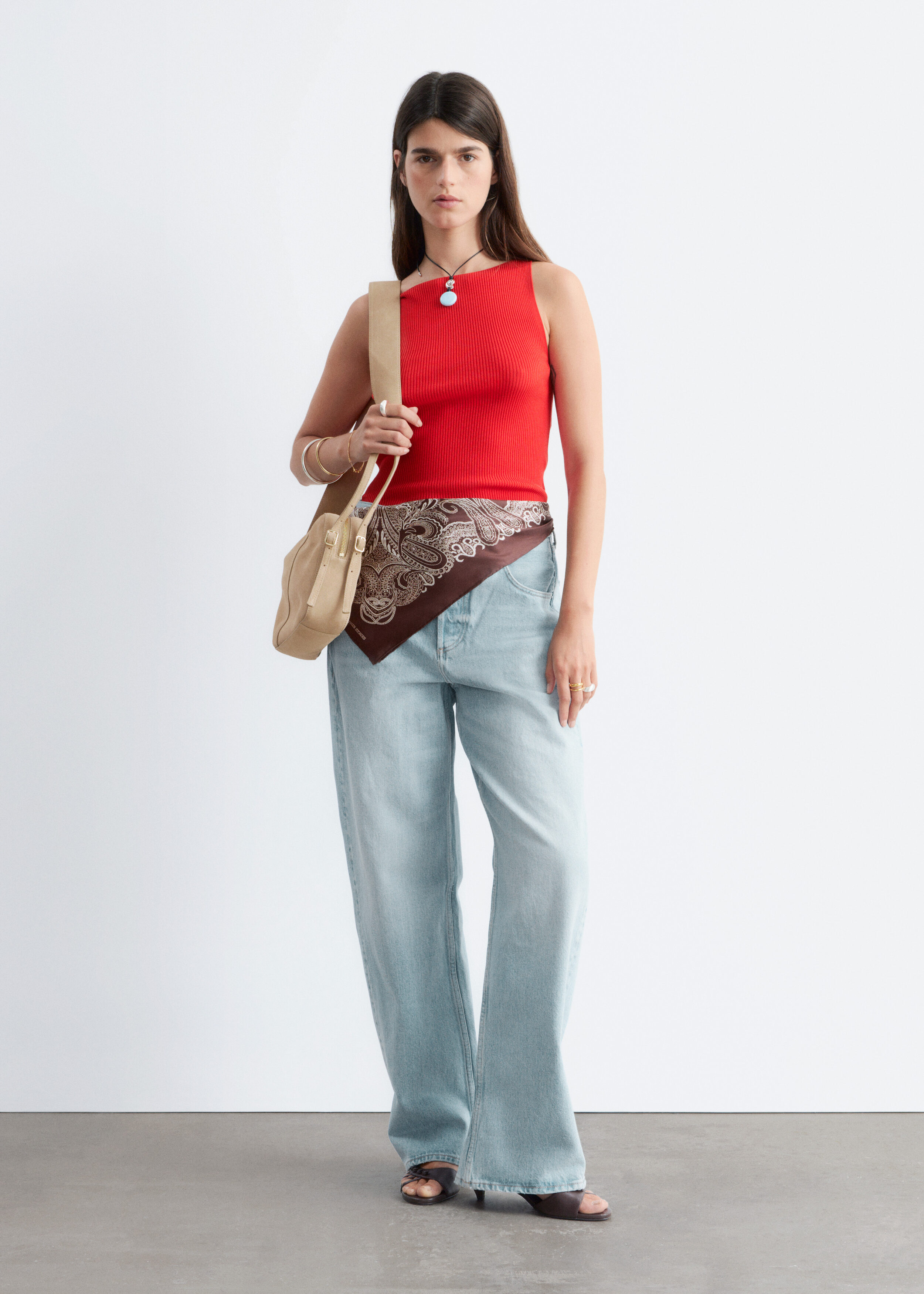 & Other Stories RIB-KNIT TANK TOP