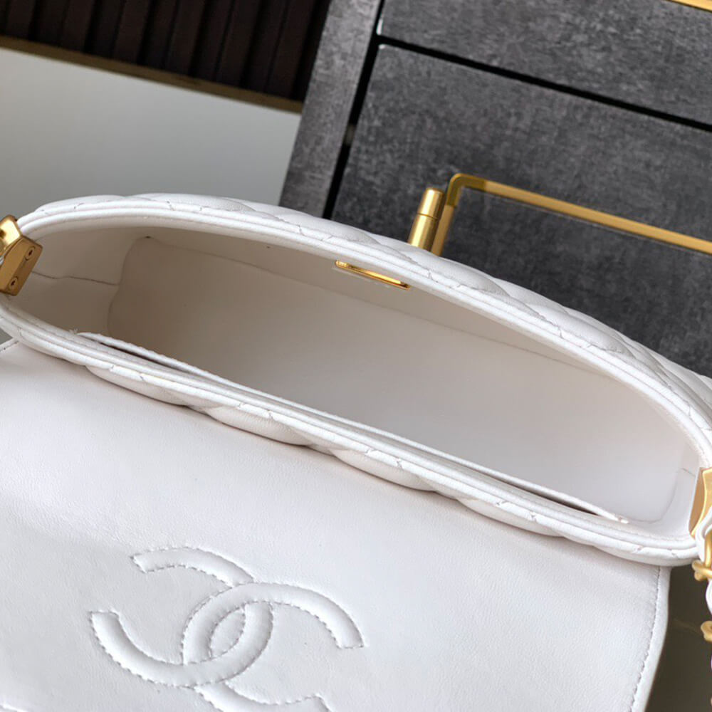 CHANEL Small Flap Bag with Top Handle(HIGH-END GRADE) - Top Club