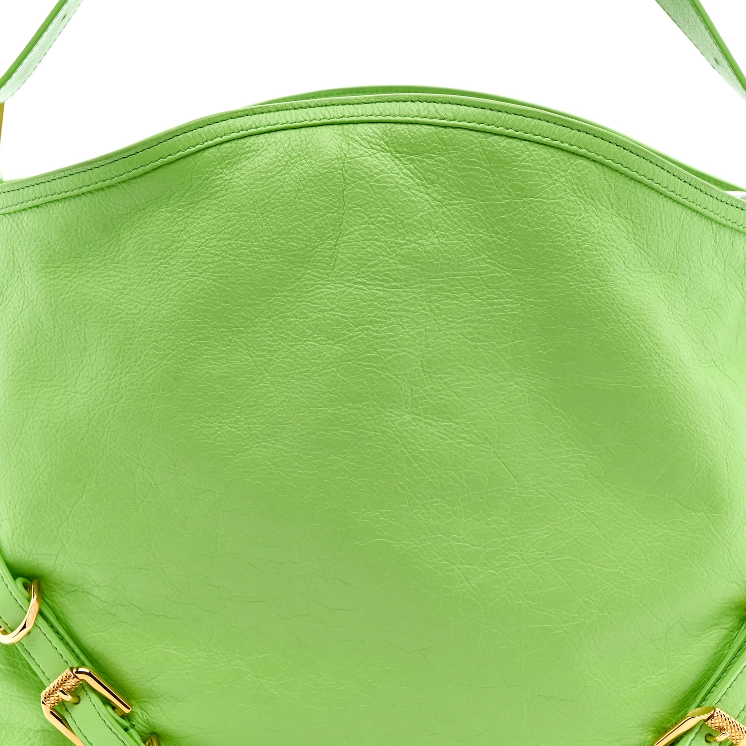 Calfskin Medium Voyou Bag Green - Top Club