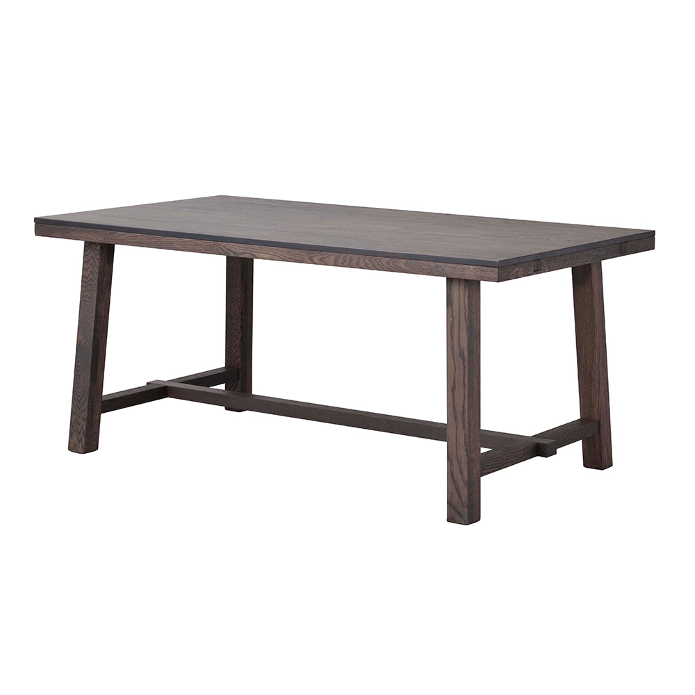 Houten eettafel Brooklyn verlengbaar Bruin