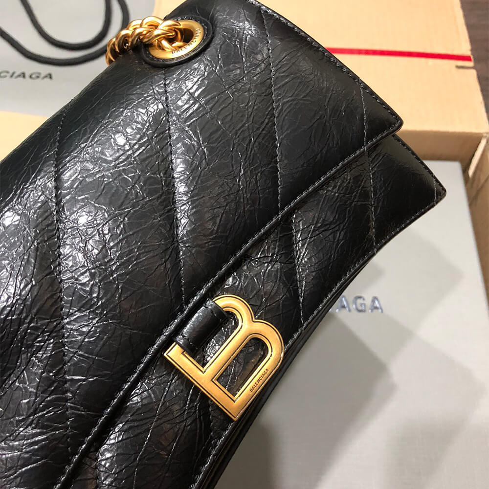 Balenciaga Women s Crush Chain Bag Small(HIGH-END GRADE) - Top Club