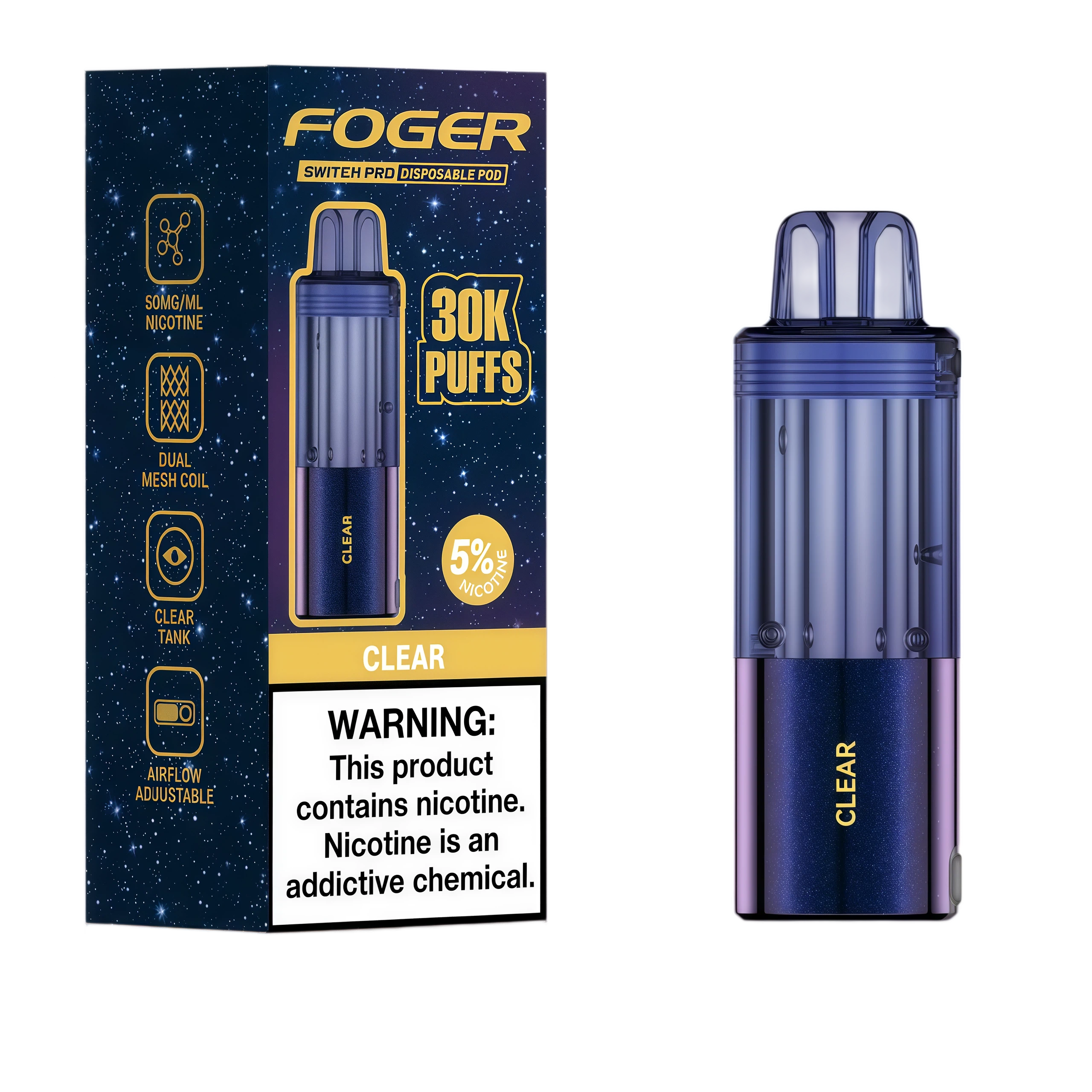 Clear - Foger Vapes