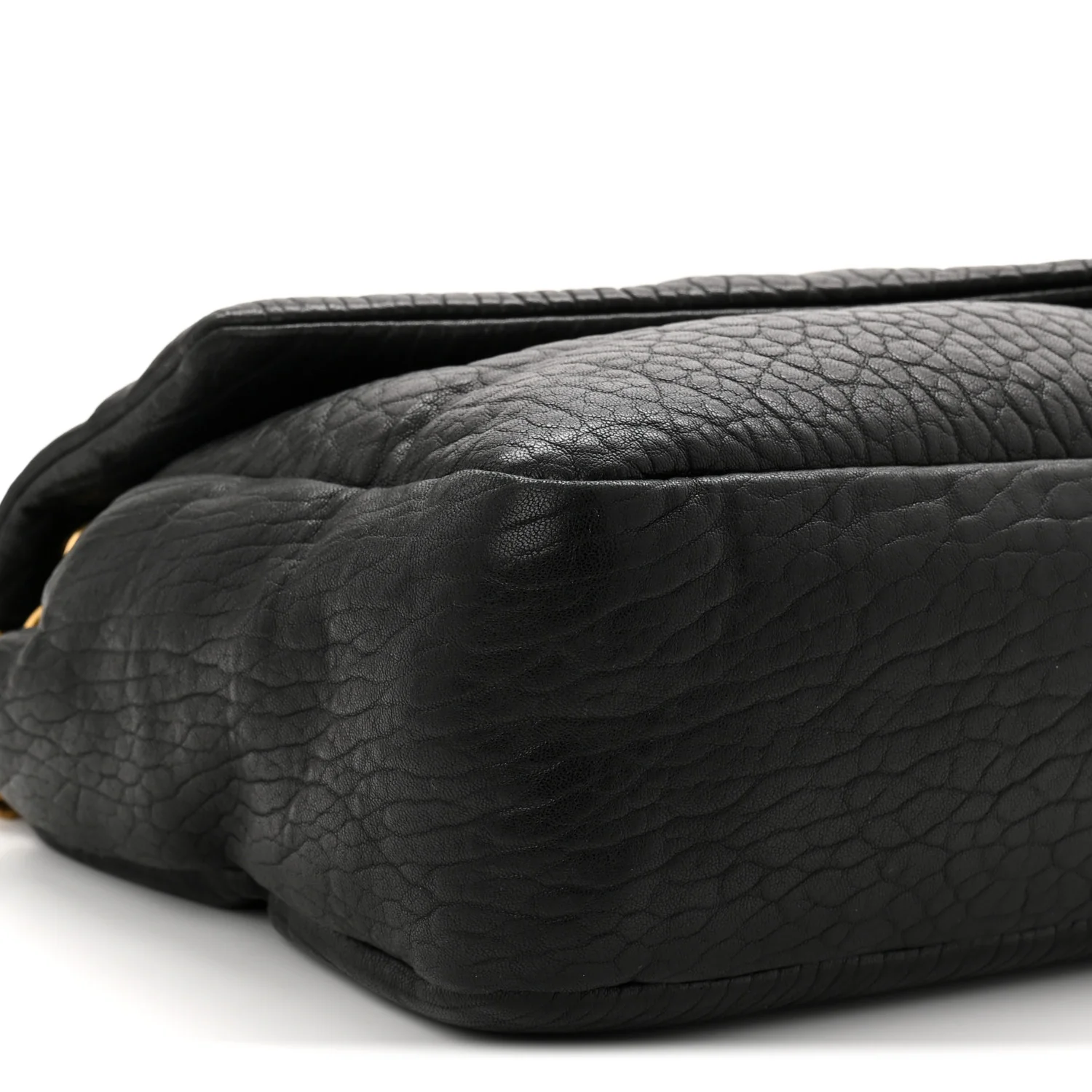Grained Lambskin Large Calypso Black - Top Club