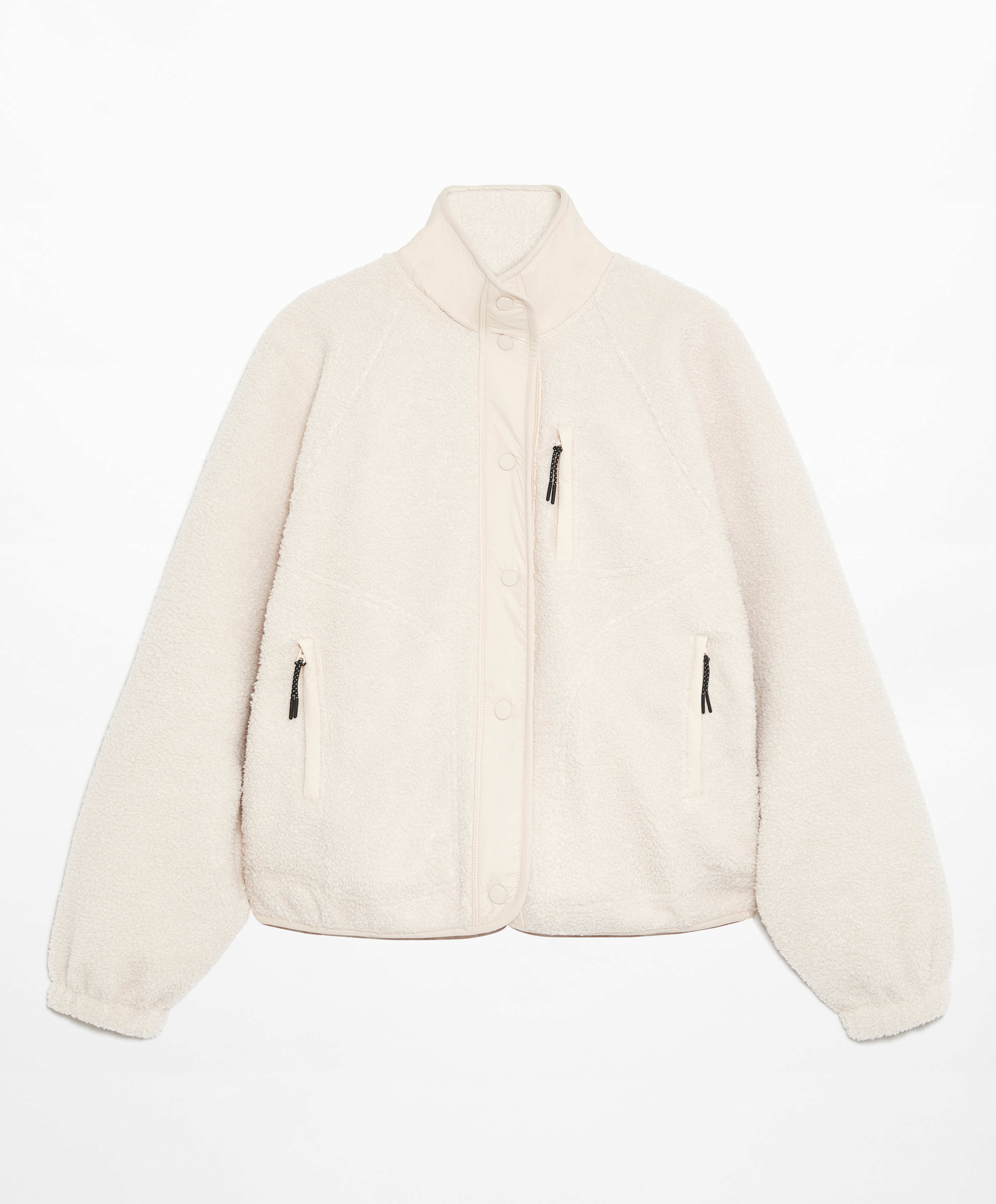 OYSHO Faux-shearling jacket