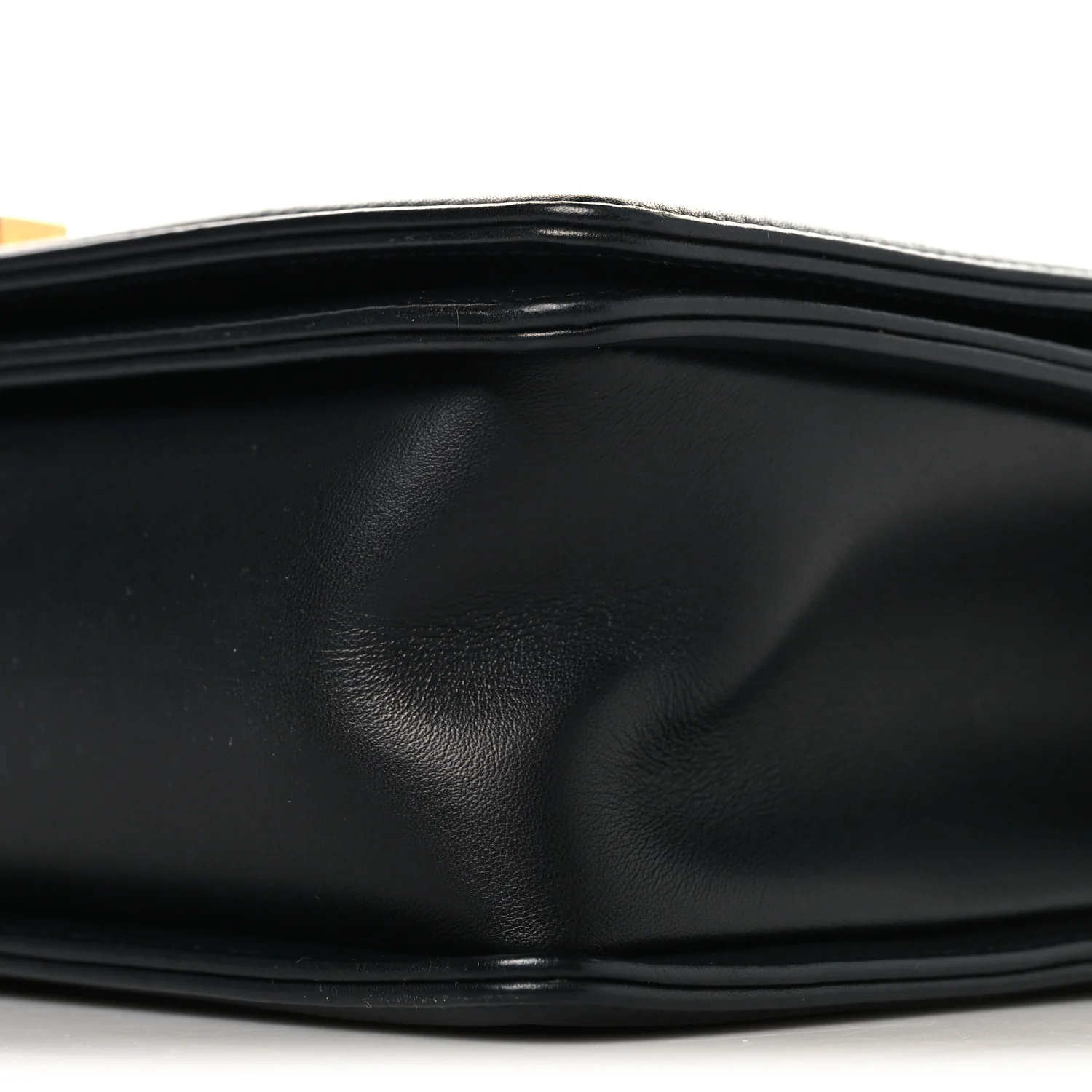 Lambskin Quilted New Medium Boy Flap Black - Top Club