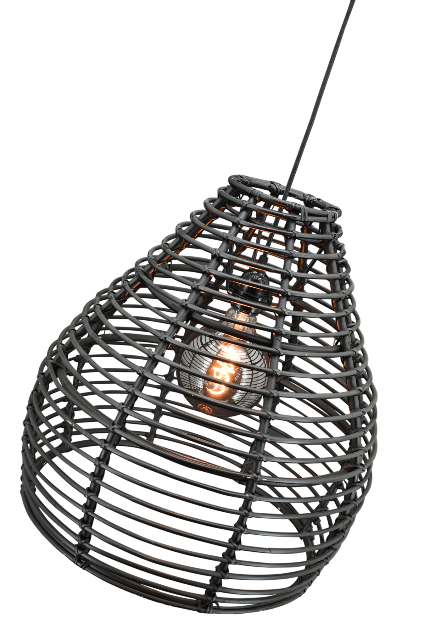 Hanglamp Bolzano small black Ø45 cm