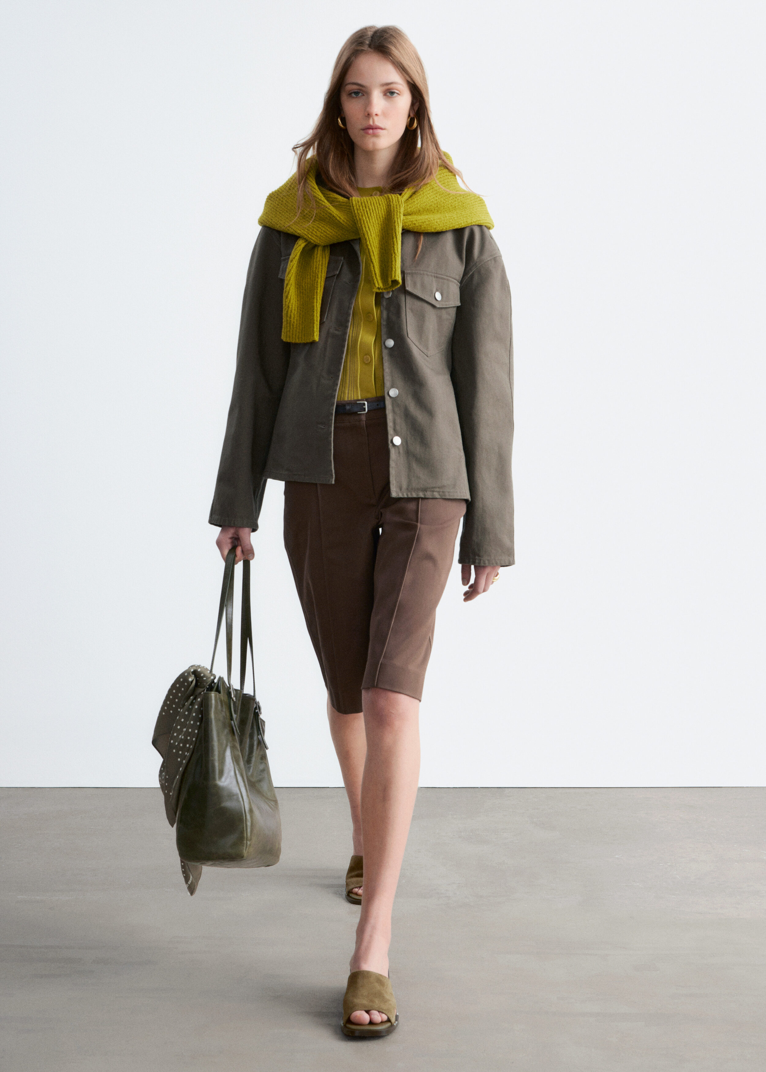 & Other Stories TAILORED BERMUDA SHORTS