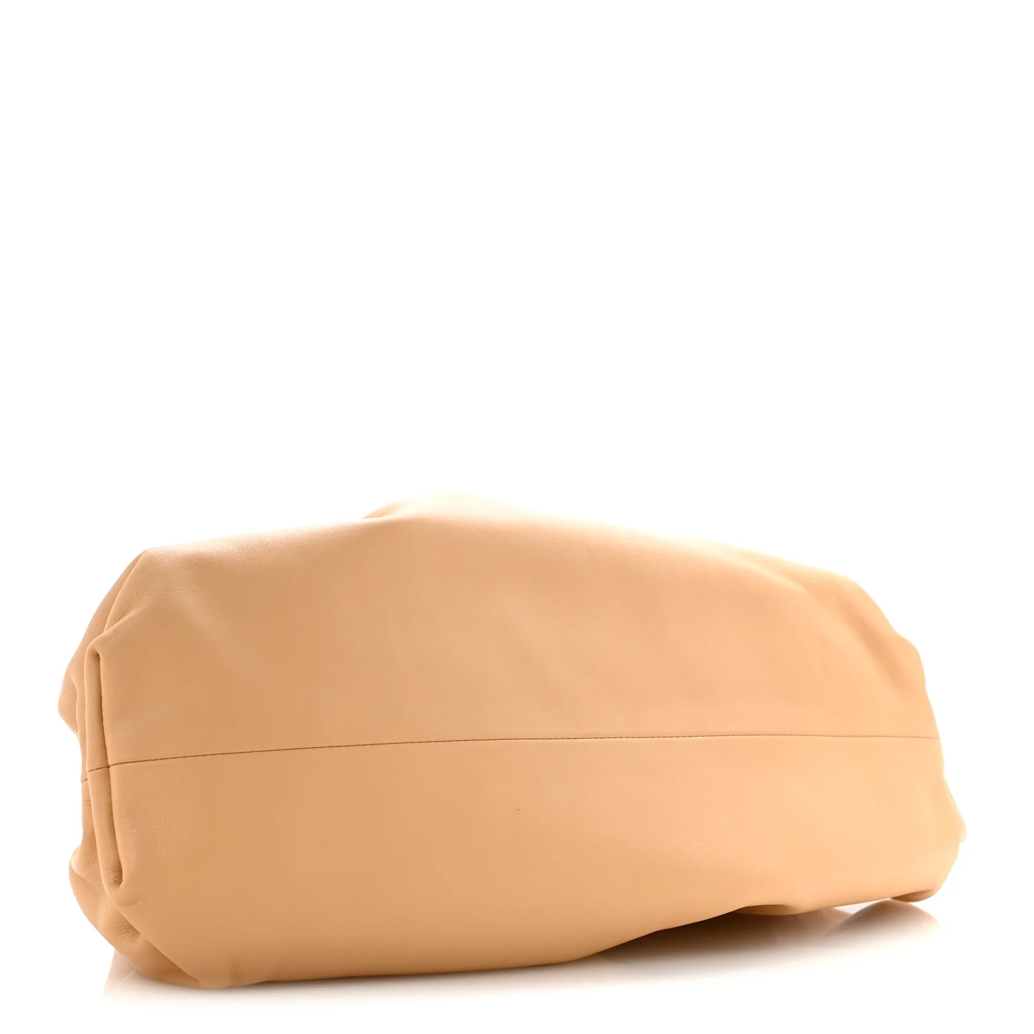 Smooth Butter Calf The Pouch Oversized Clutch Biscotto - Top Club