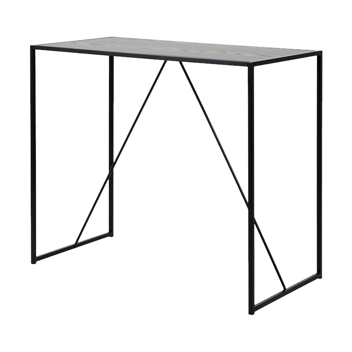 Industriële bartafel Vic Zwart
