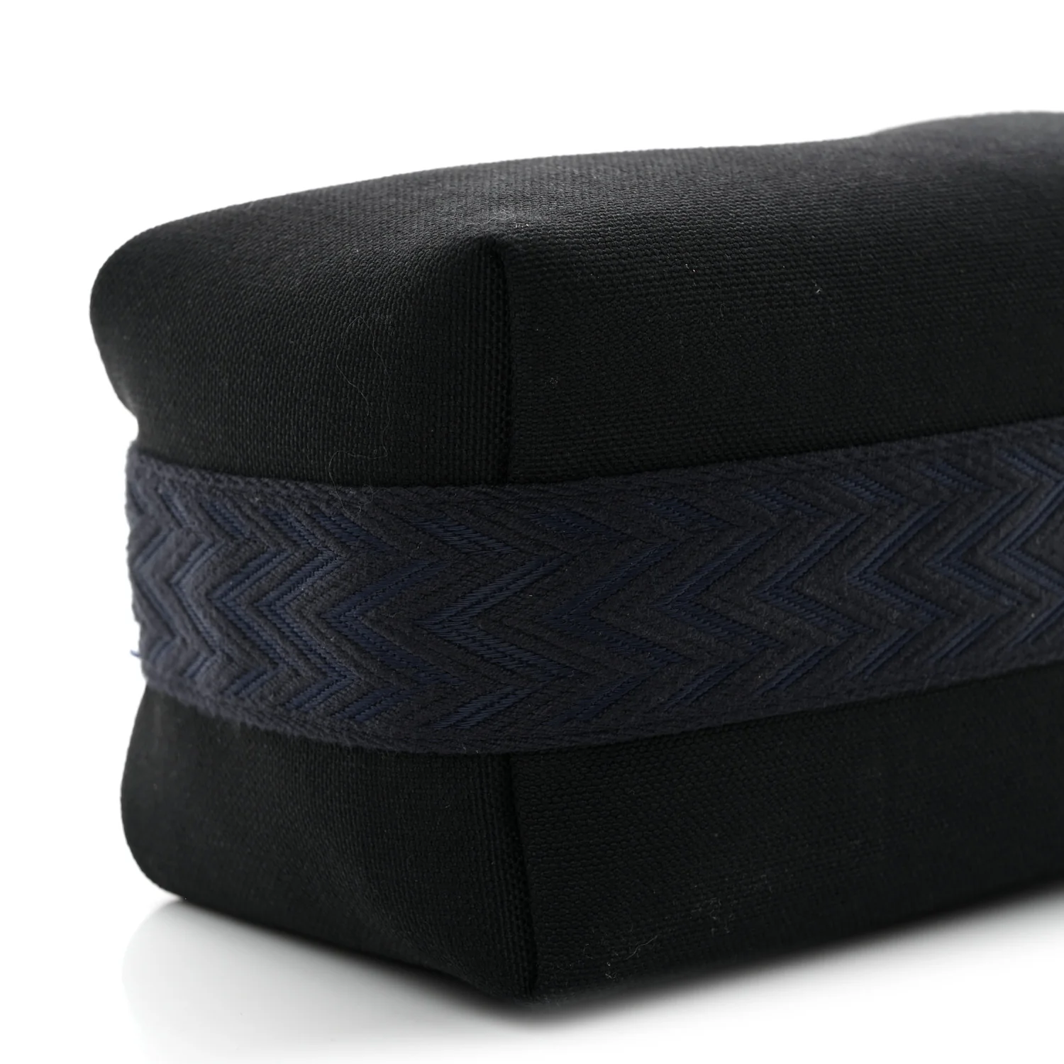 Canvas Small Bride-A-Brac Pouch Black Bleu Nuit - Top Club