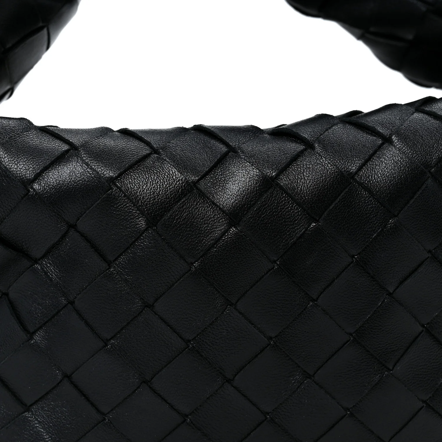 Nappa Intrecciato Mini Jodie Black - Top Club