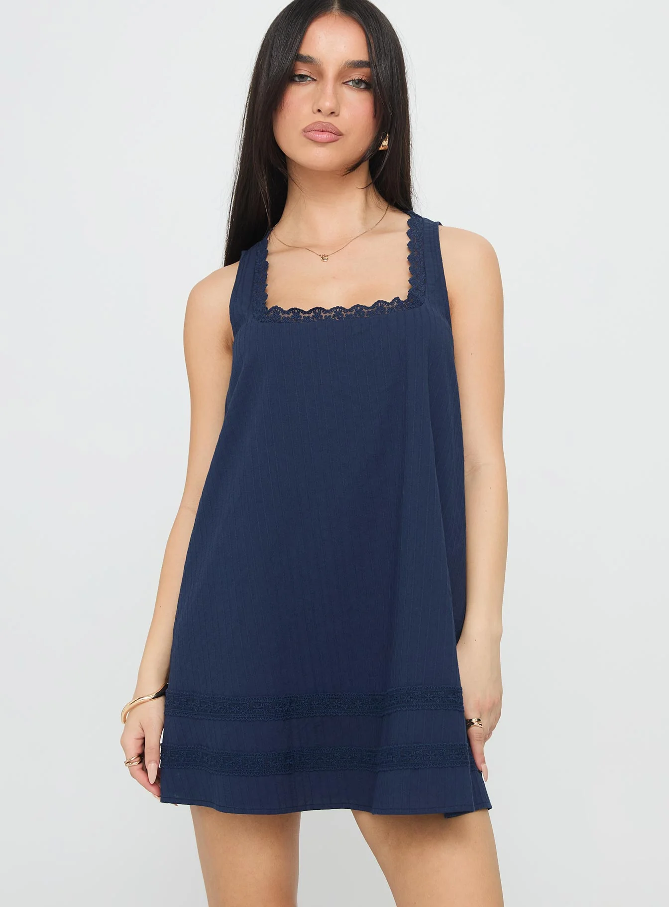 Alanah Mini Dress Navy