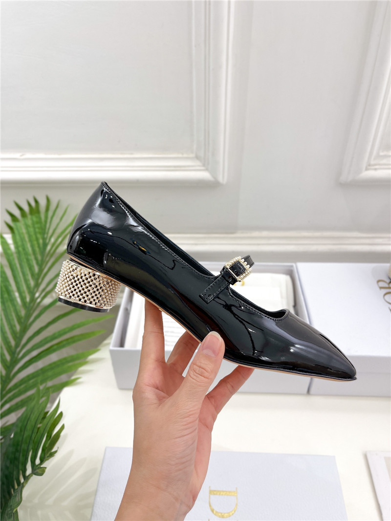dior early spring new pearl heel shoes - Sneaker Replica Workshop