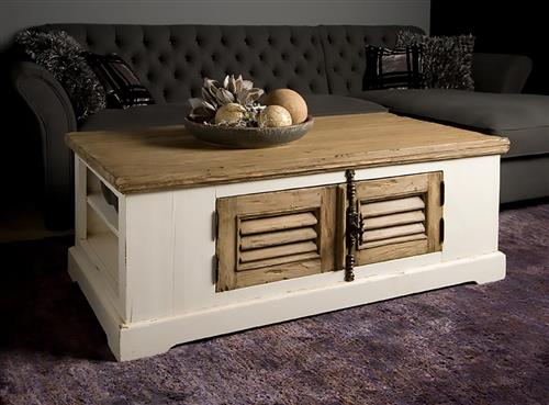 Salontafel Amanda 4 deurs 75x50 cm