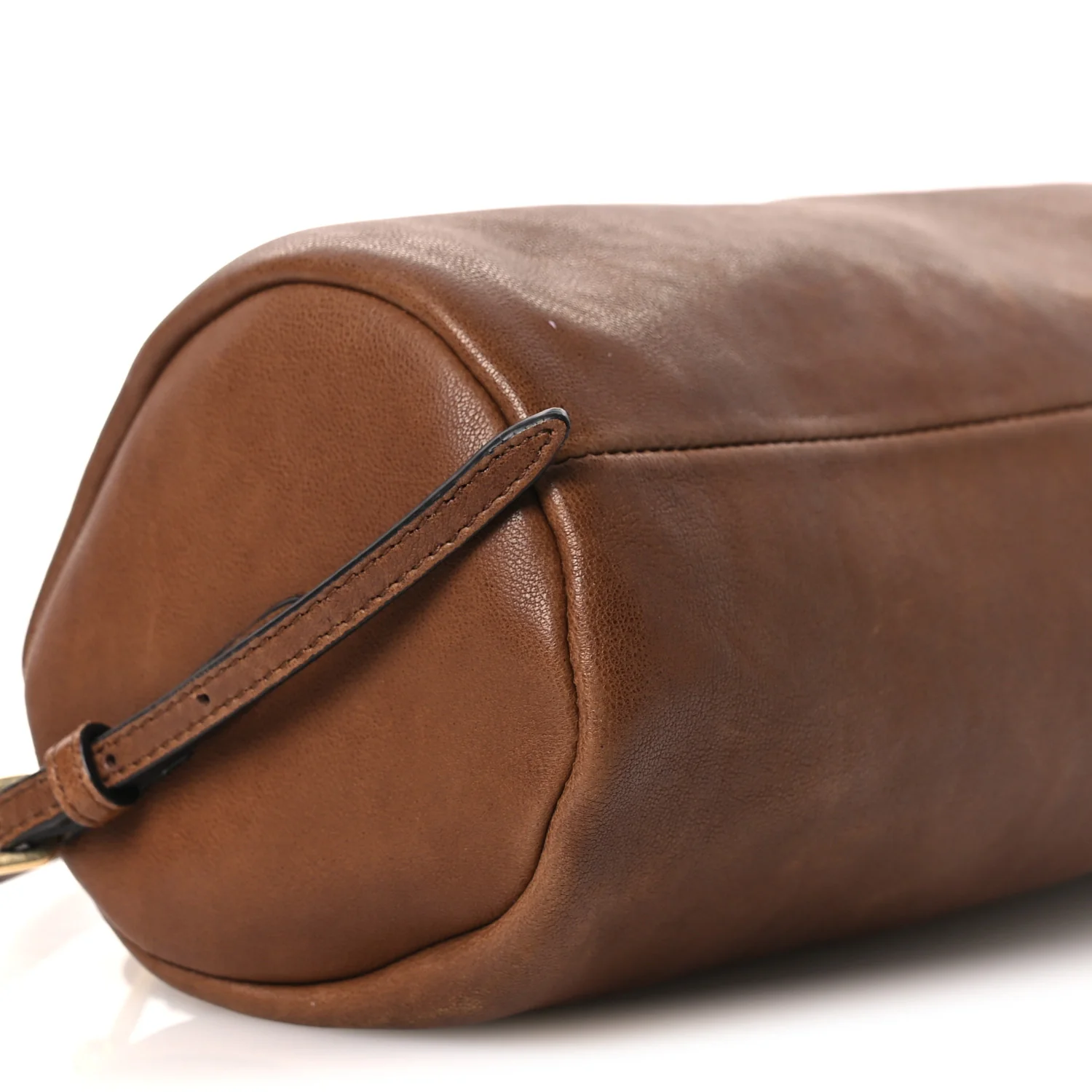 Nappa Aviator Mini Pouch Rovere - Top Club
