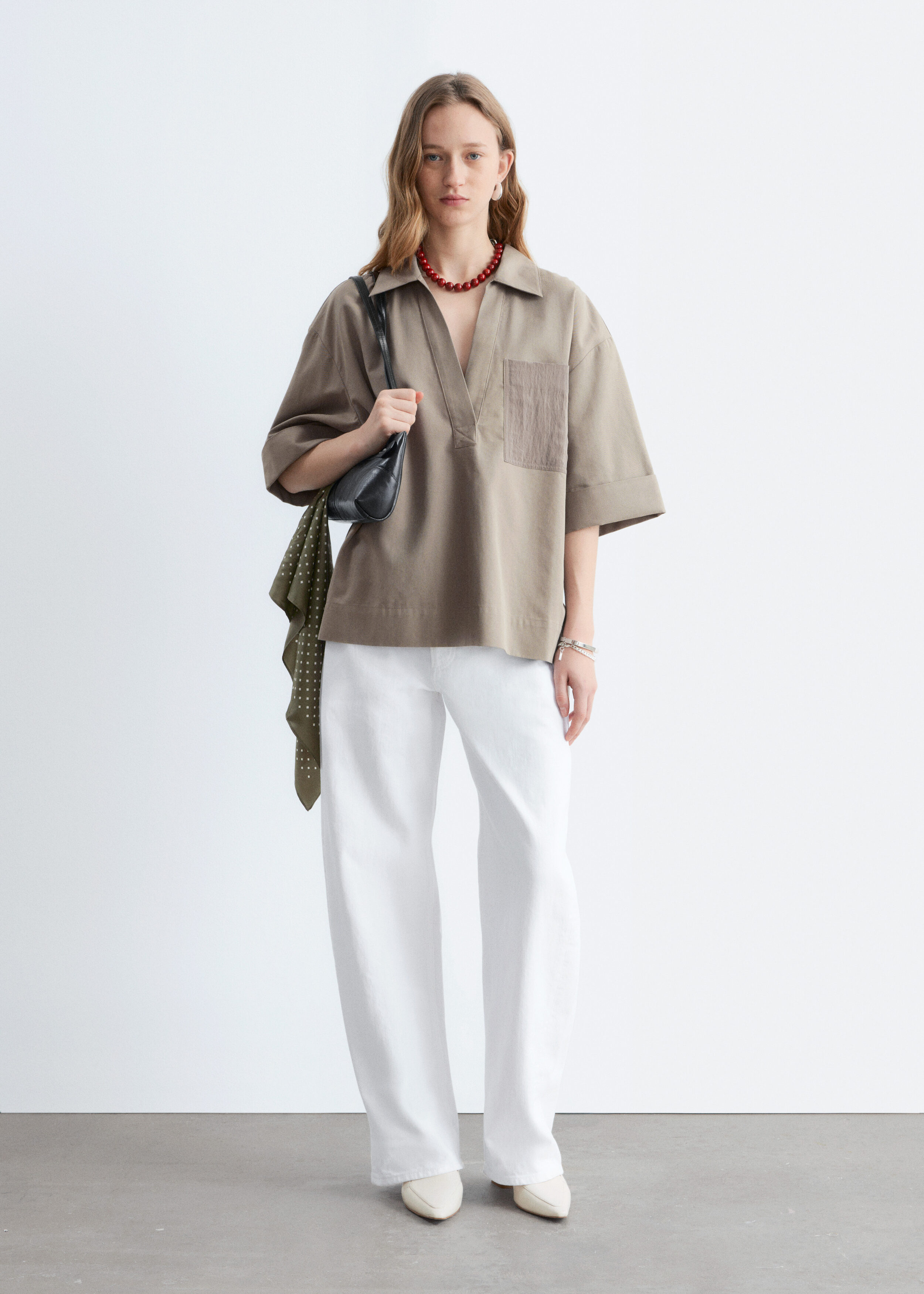 & Other Stories BOXY SHORT-SLEEVE SHIRT