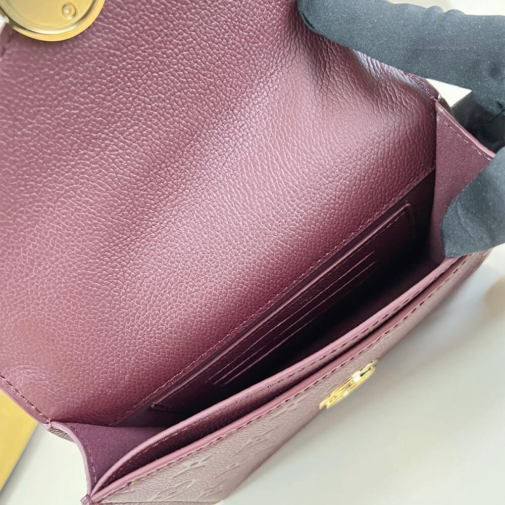 LV Wallet On Chain Rosy - Top Club
