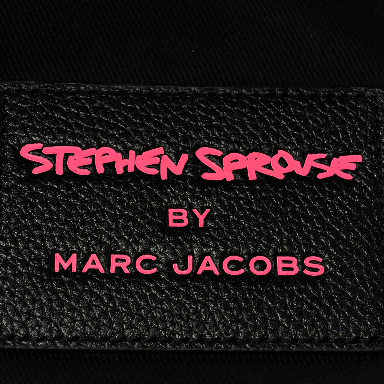 X STEPHEN SPROUSE Grained Calfskin Medium The Tote Bag Pink - Top Club