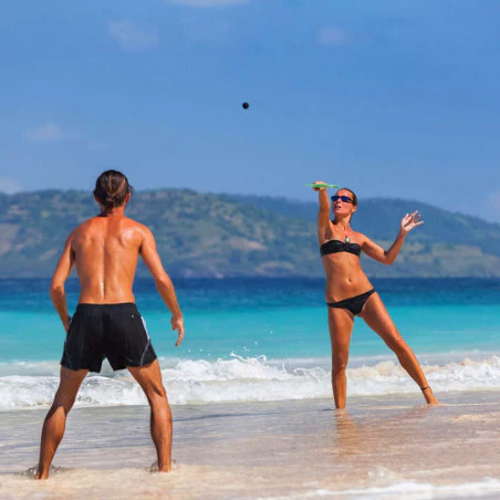 Pack of 3 RUBBER BALLS for beach paddles