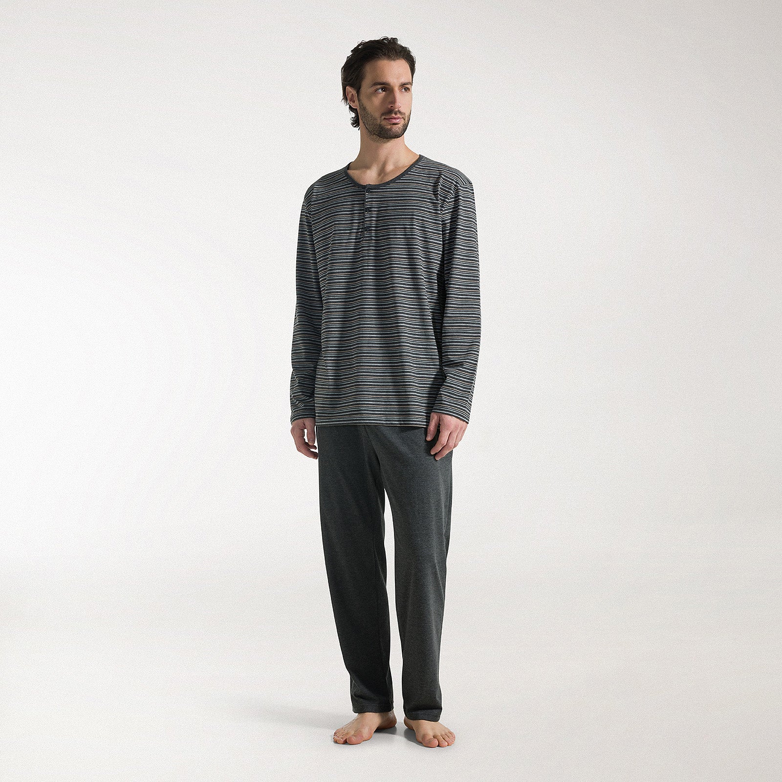 Pigiama In Cotone E Poliestere Cedric M Unica Caleffi