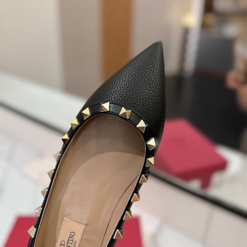 VALENTINO ROCKSTUD BALLET FLAT - Top Club