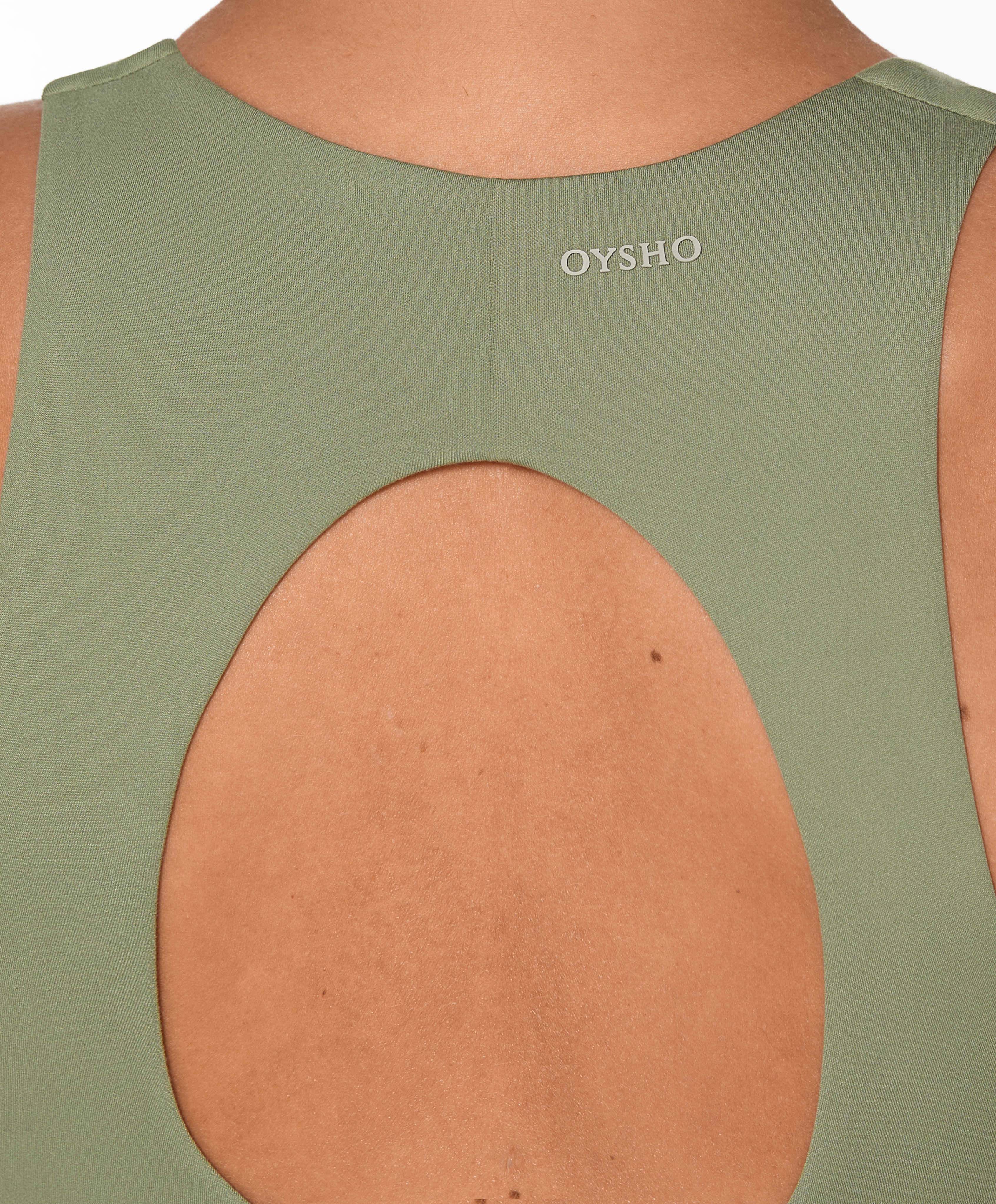 OYSHO Medium-support comfortlux open-back sports bra with cups