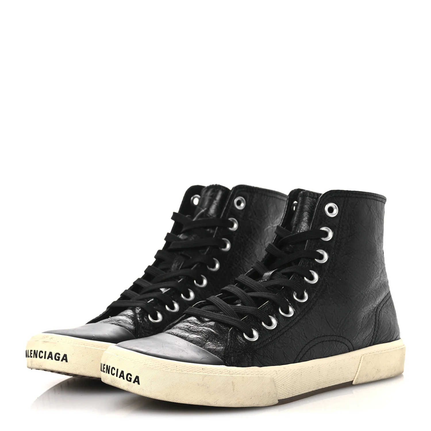 Agneau Arena Womens Paris High Top Sneakers 39 Black - Top Club